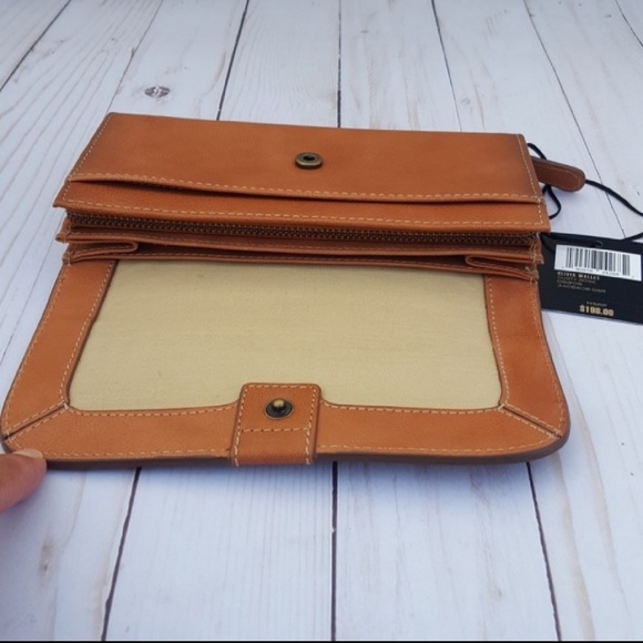 FRYE Olivia Leather Wallet in Dusty Rose NWT - Picture 6 of 7